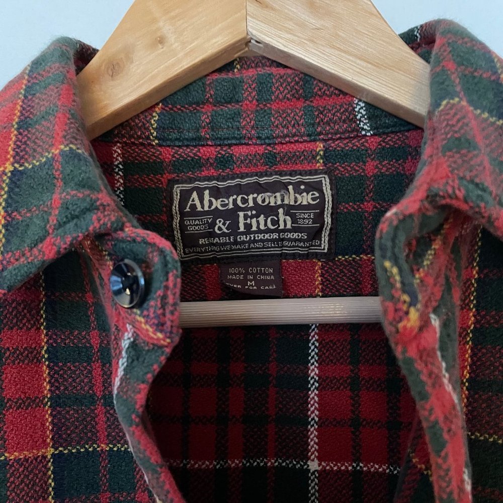 Vintage Abercrombie Flannel ShirtJacket Gem